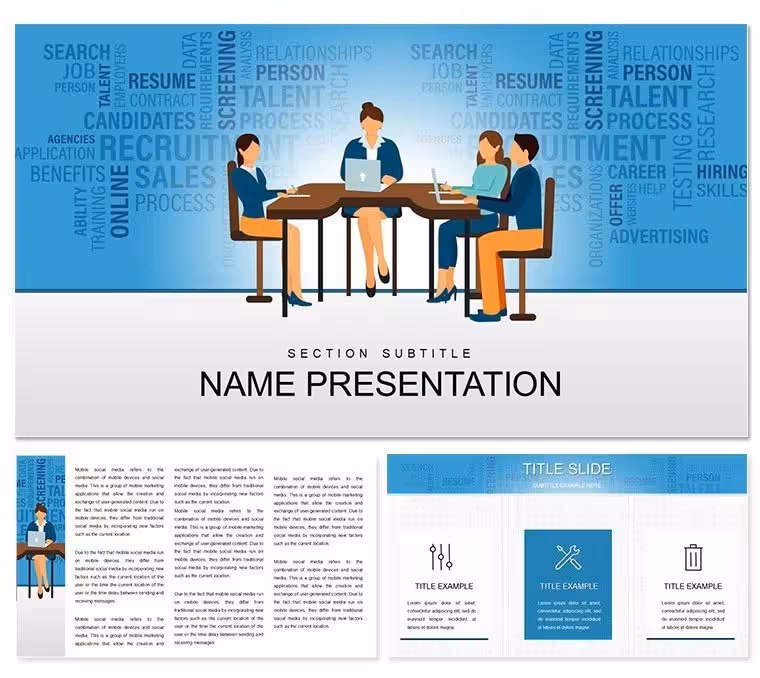 Office Manager Keynote Template: Streamline with Style