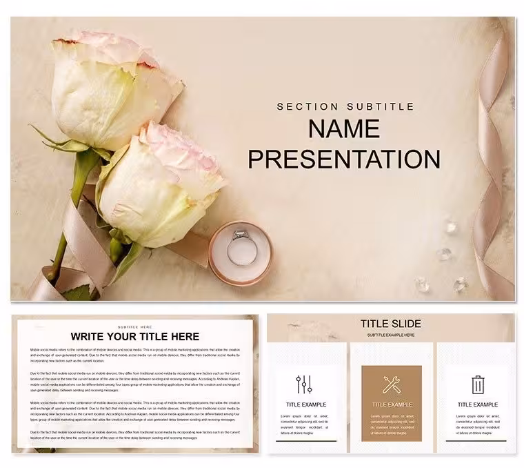 Wedding Keynote Template: Celebrate Love in Every Slide
