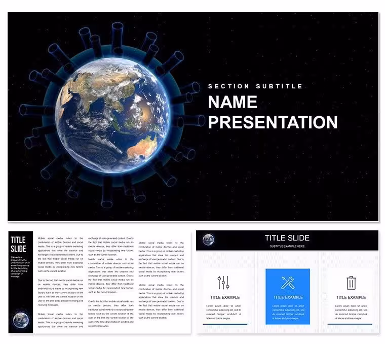 Virus Pandemic Keynote Template: Comprehensive Themes for Health Crisis Communications