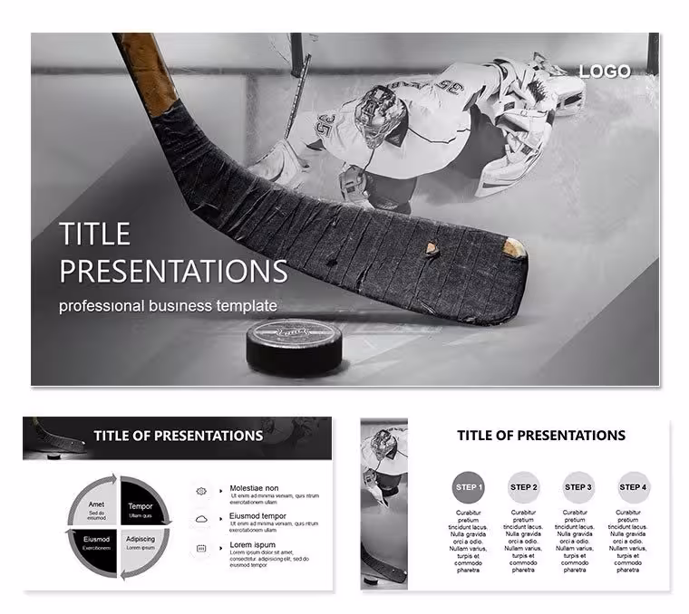 Hockey Sticks PowerPoint Template: Sticking It to Boring Slides