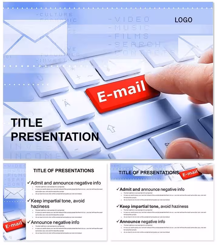 Email Essentials Keynote Themes Template