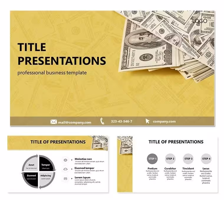 Money Bank PowerPoint templates