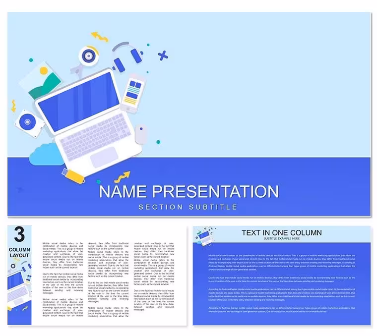 Computer Software : Download Keynote templates