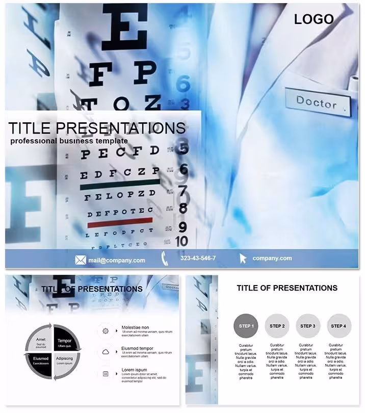 Ophthalmology PowerPoint Template for Eye Health Educators