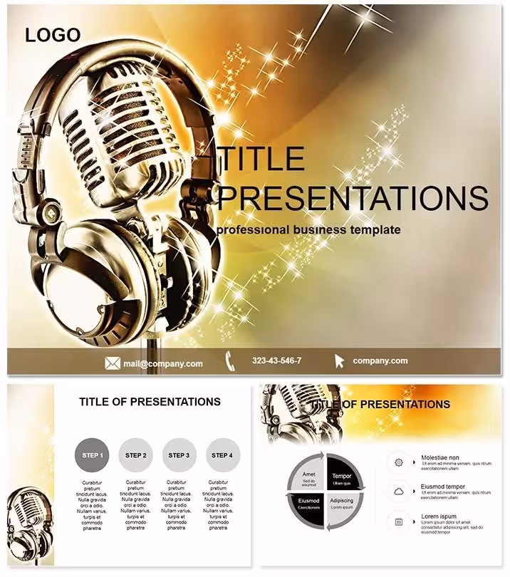 Sound Recording Studio Keynote Slides