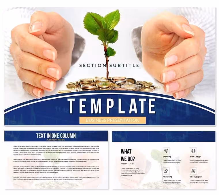 Budget and Save Money Keynote Template