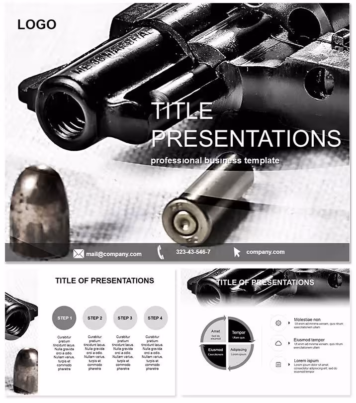 Weapon Keynote Template: Wield Authority in Arms Dialogues