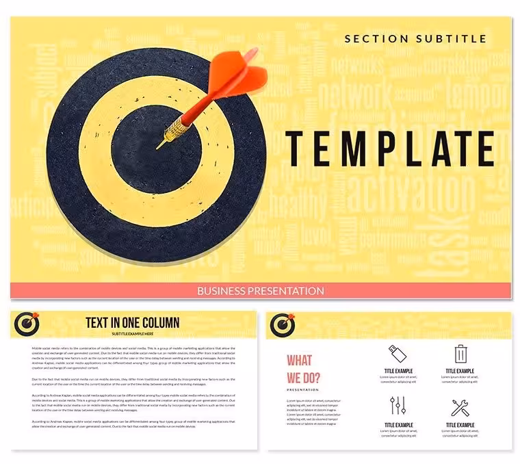 Mission Statement Keynote templates