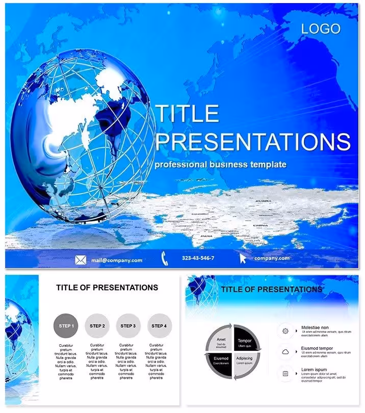 Virtual World Keynote Template