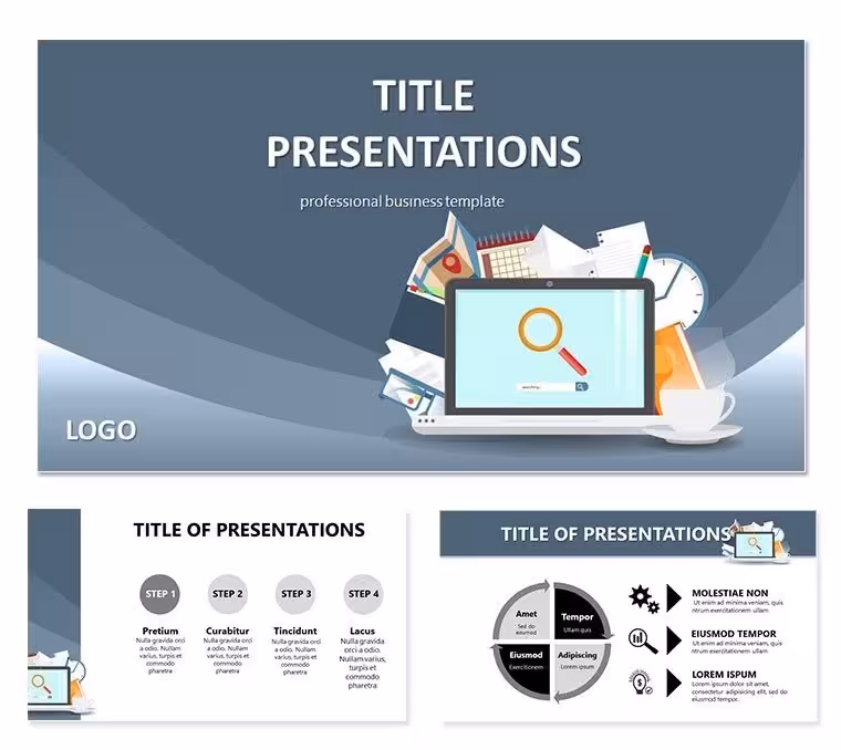 Web Portal & Social Network Keynote Template