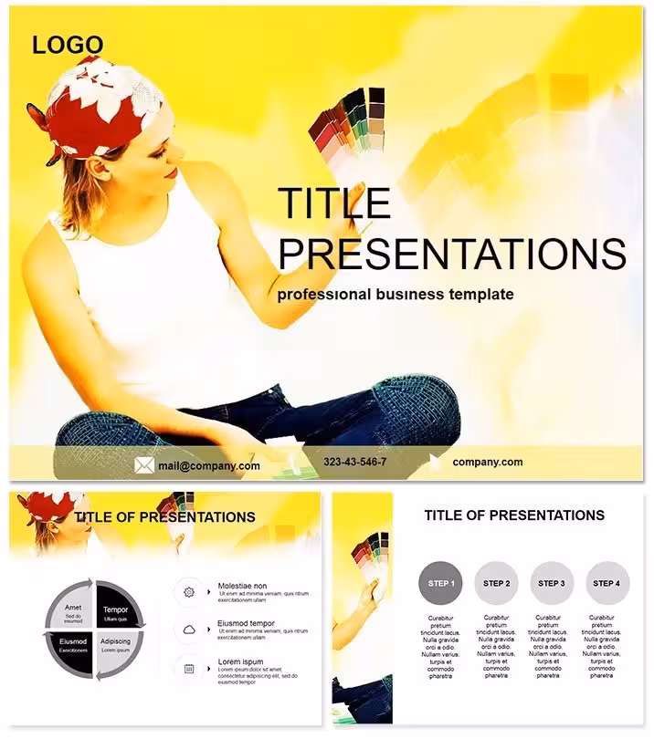 Choose Your Color PowerPoint Template