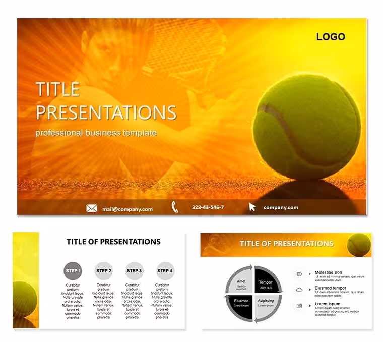 Tennis Club Keynote Template