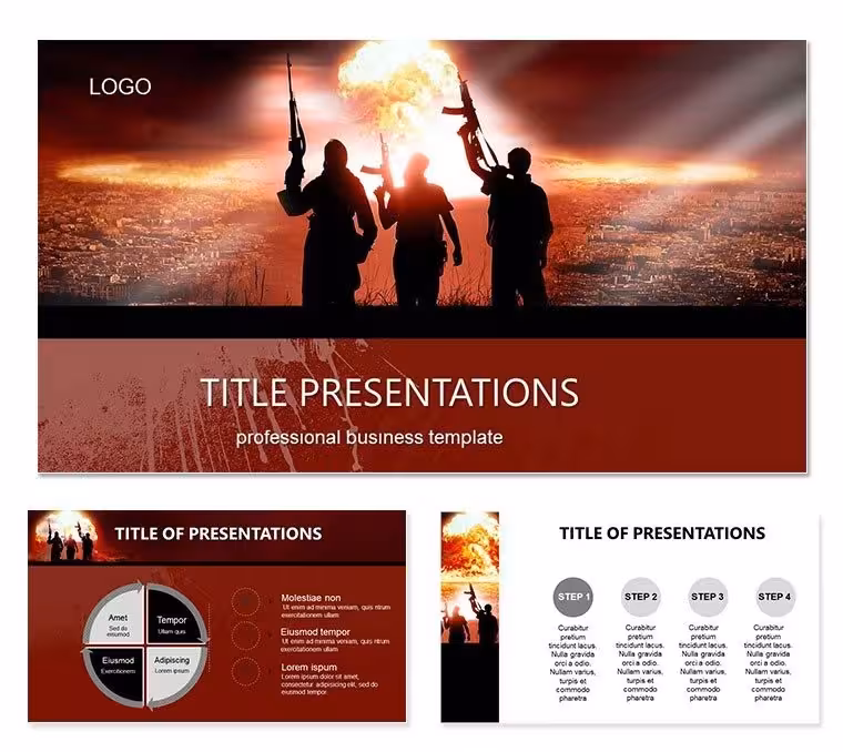 Preventing Future Wars PowerPoint Template: Craft Messages of Lasting Peace