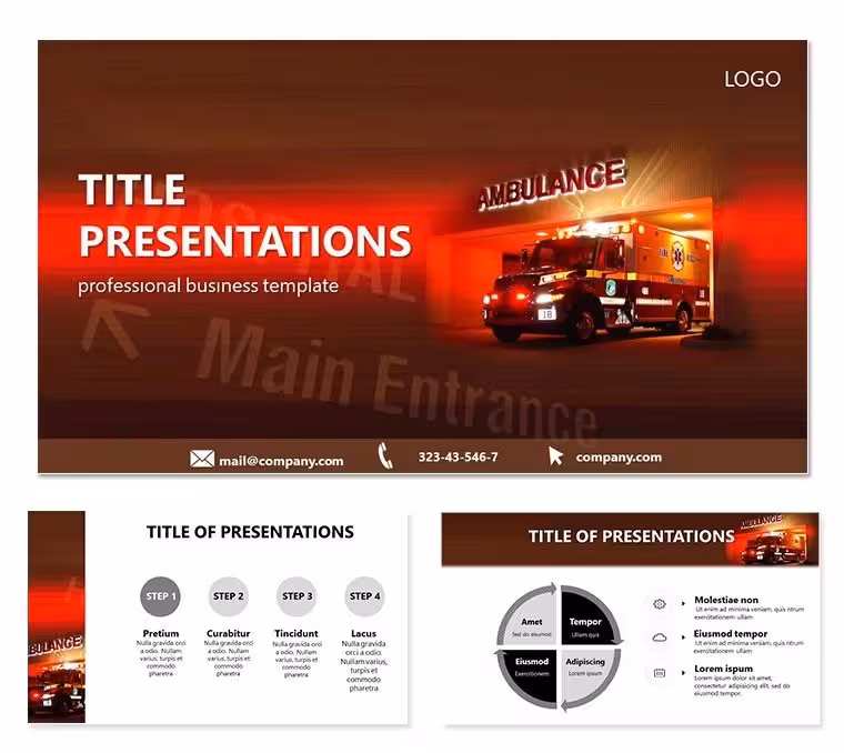 Hospital Emergency Keynote templates