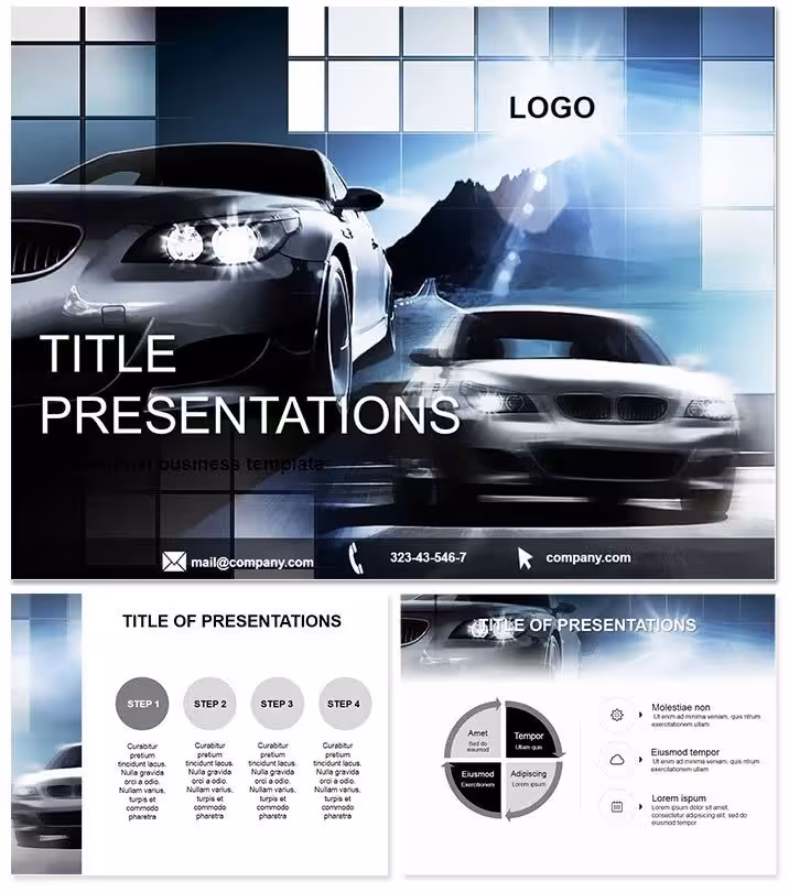 Professional Car Rental Keynote Template