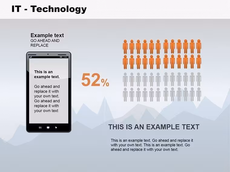IT Technology Keynote Charts Template - 20 Slides