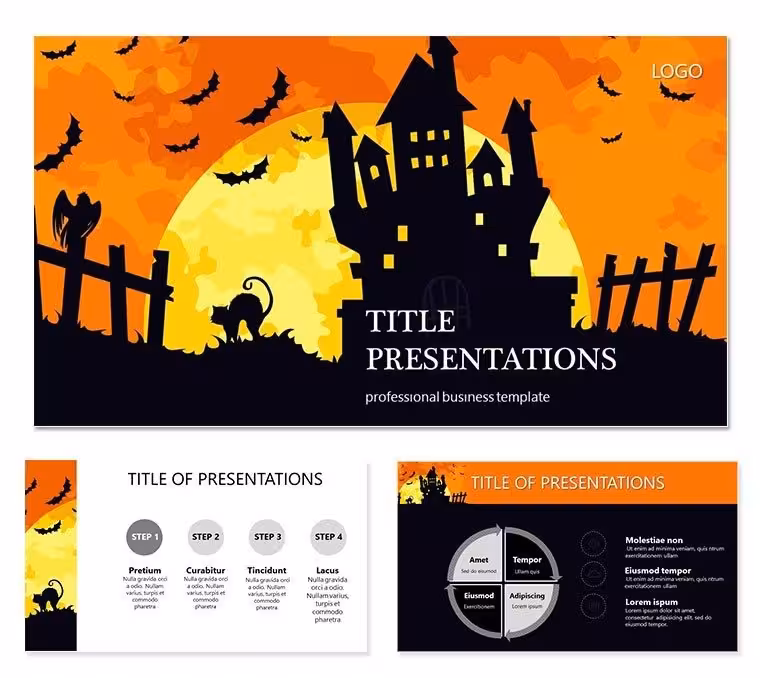 Fun on Halloween Keynote templates