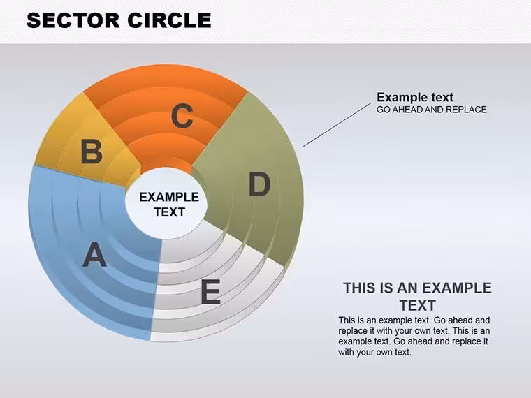 Sector Circle Keynote Charts: Circle Your Insights in Rings