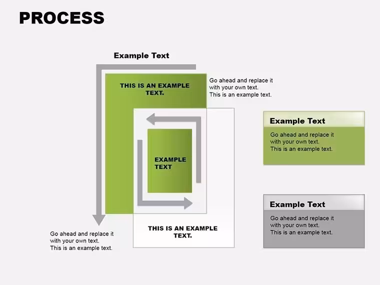 Process Square Keynote Charts: Navigate Data Like a Pro Labyrinth