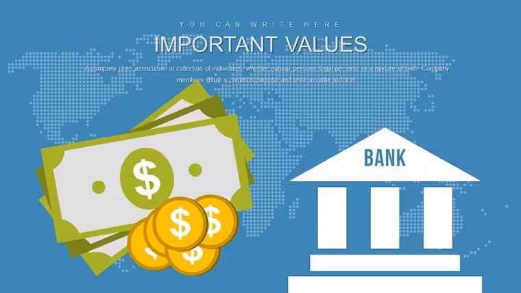 Banking Keynote Charts Template - Editable | ImagineLayout
