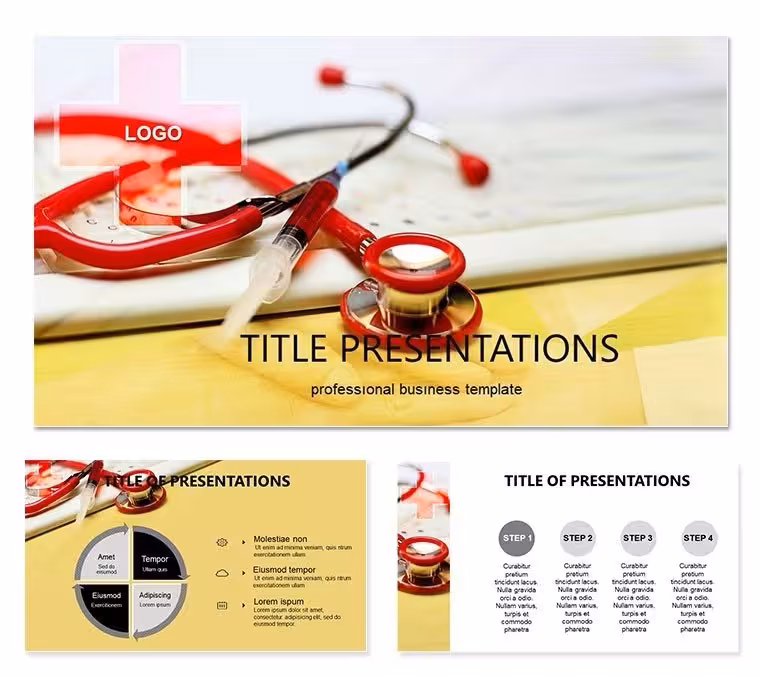 Pain Clinicians PowerPoint Template: Illuminate Pathways to Relief