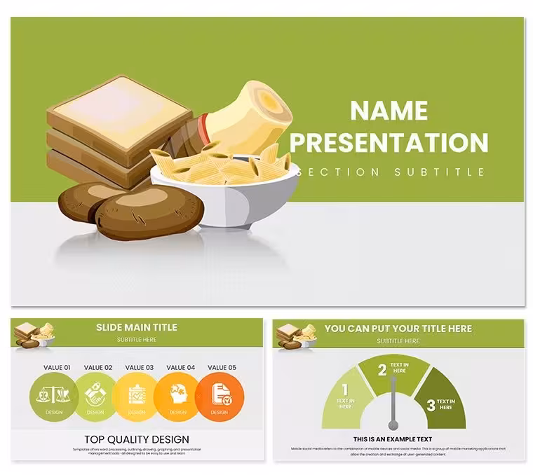 Food Products Keynote Template