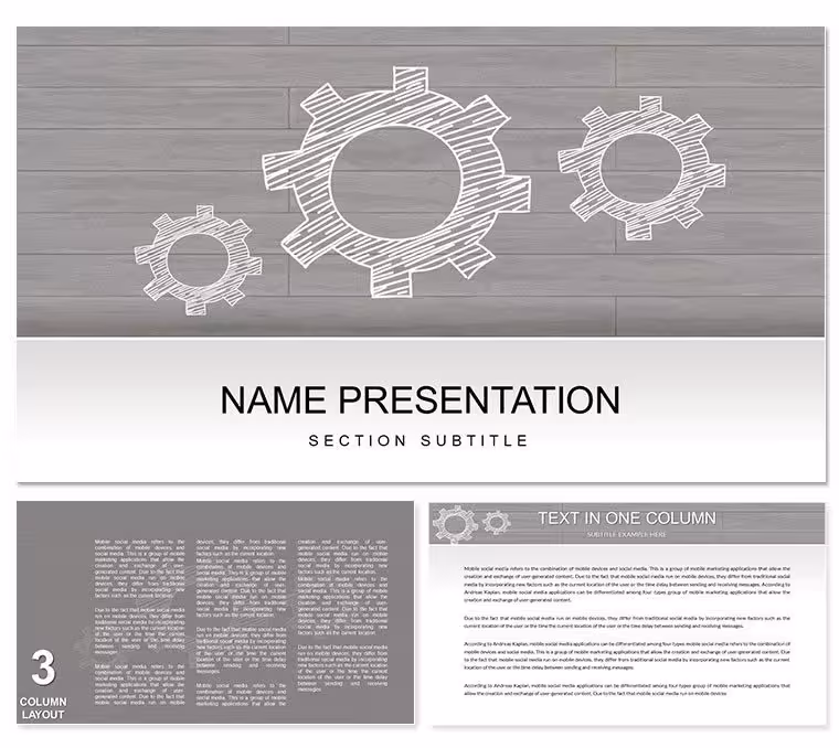 Business Process Analysis Keynote Themes - Presentation Template