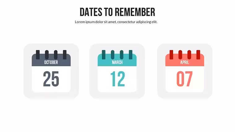Company Timeline Keynote Charts Template: Visualize Your Business Journey