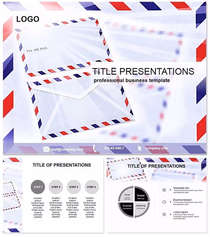 Mail Services Keynote Template for Pros