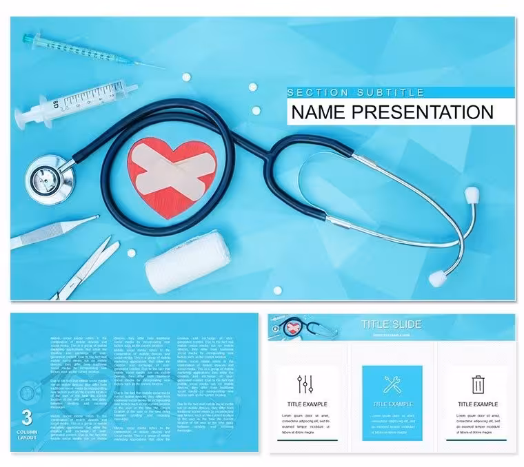 Doctors Instruments Keynote template - Themes