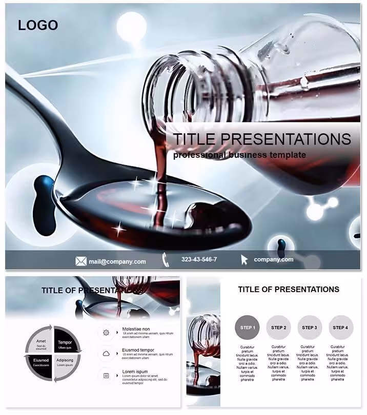 Prescription Medicine PPT Diagram Template