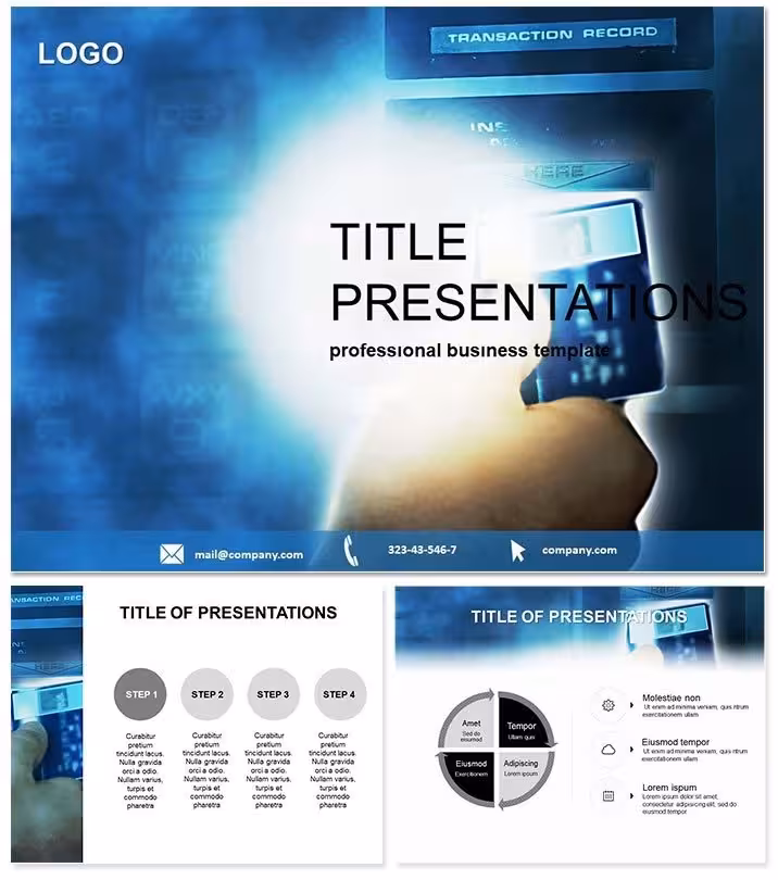Automatic Teller Machines Keynote Template