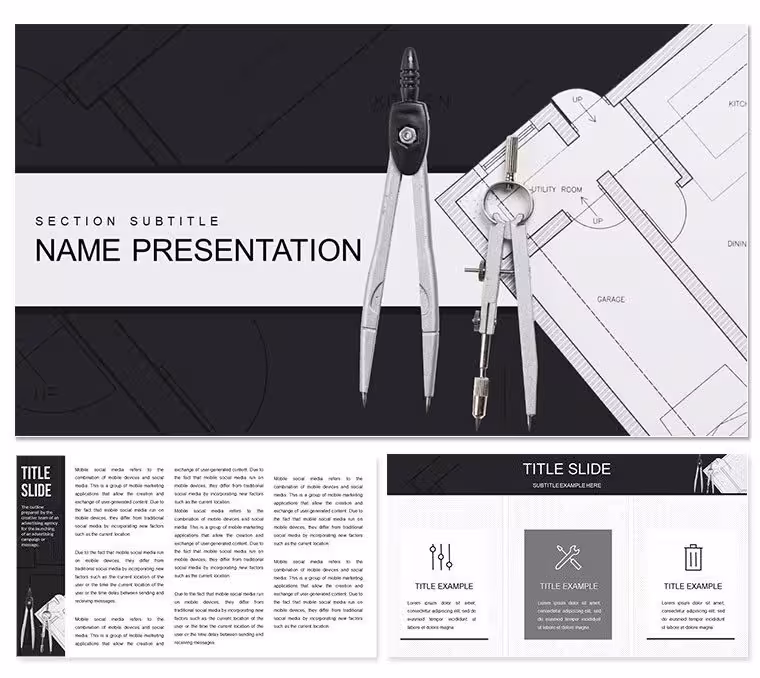 Architectural Thesis Keynote Template: Designing Narratives That Inspire