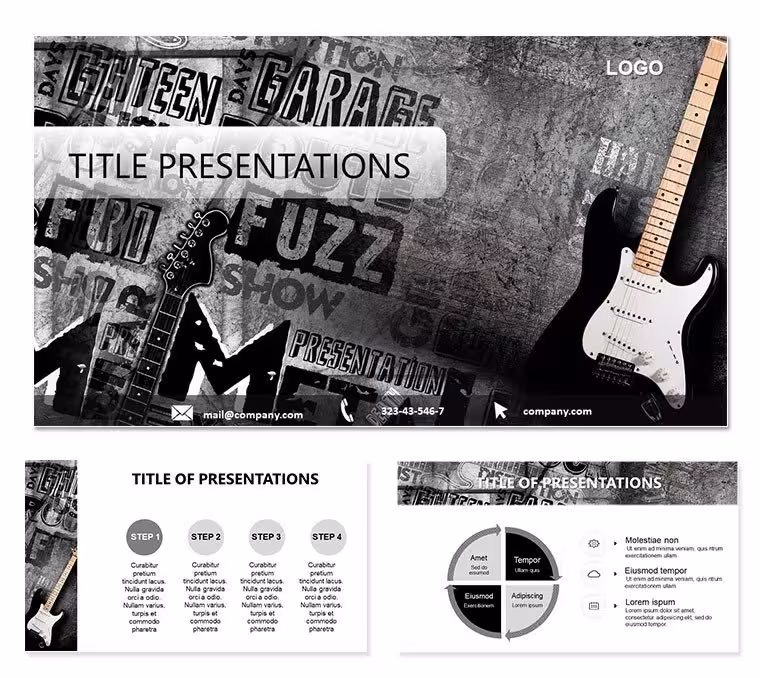 Rock Music Keynote Template