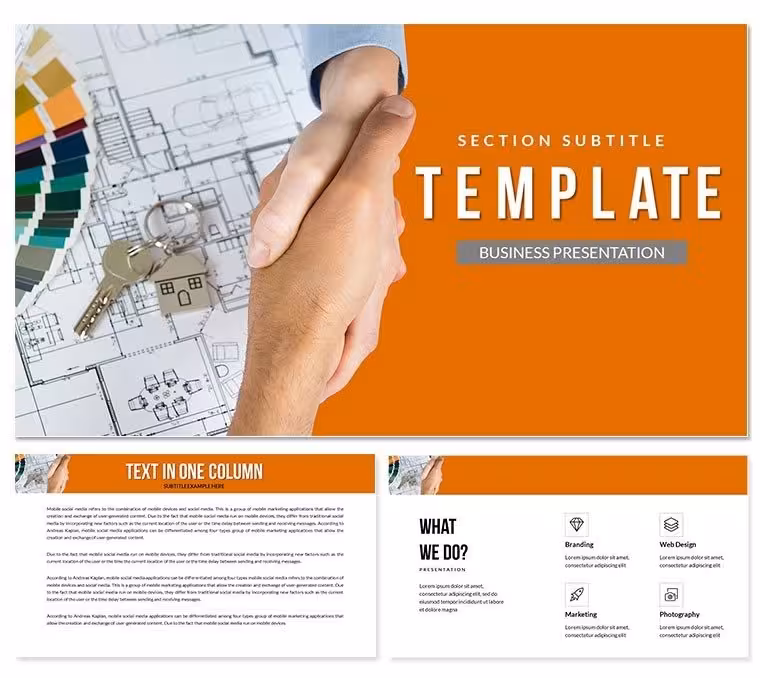 Contract to Develop Design Project - Design Studio Keynote Themes - Templates
