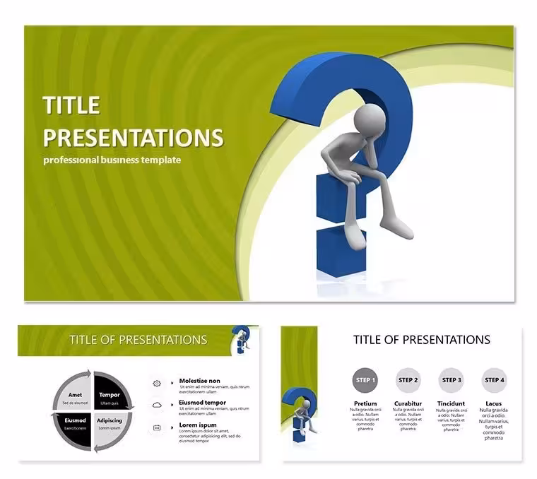 Answer with Authority: Frequently Asked Questions PowerPoint Template
