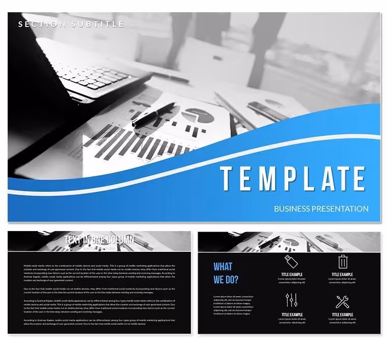 Analytics Keynote Diagram Template - Fully Editable | ImagineLayout