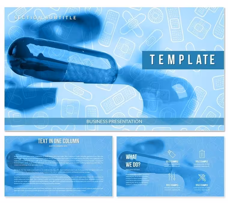 Medicine Treatment Keynote Template Presentation