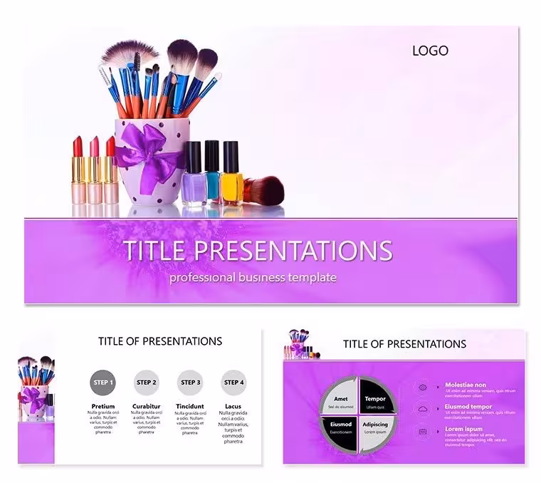 Lush Cosmetics Keynote templates
