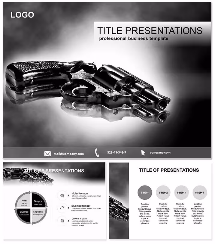 Firearms PowerPoint Template: Defend Your Narrative with Authority