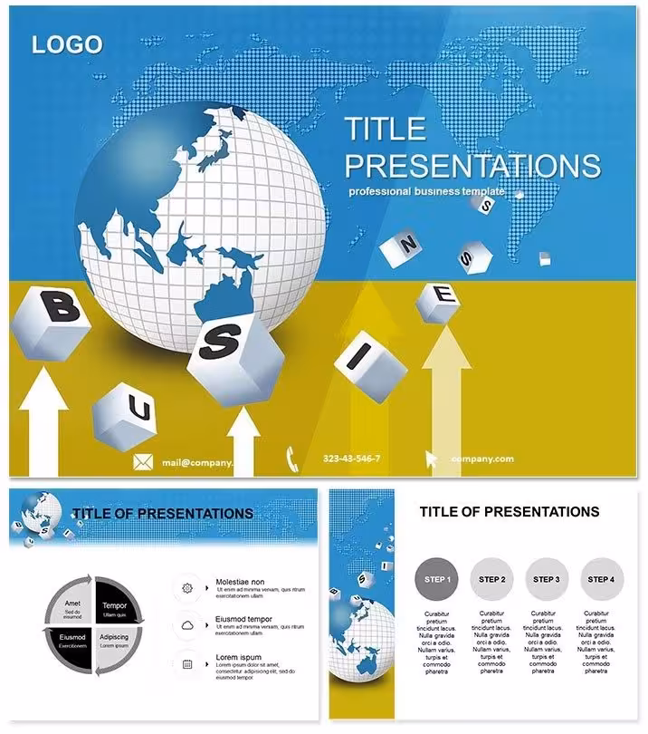 Information on Business PowerPoint Template