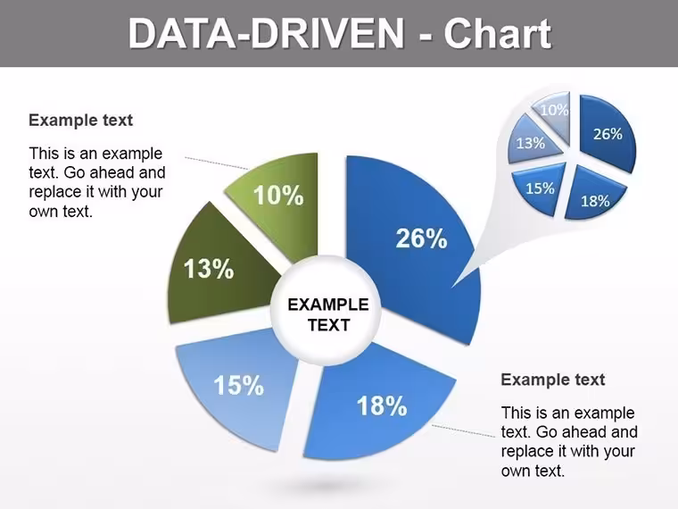 Data Visualization Keynote Charts Template - 13 Fully Editable Slides | Instant Download