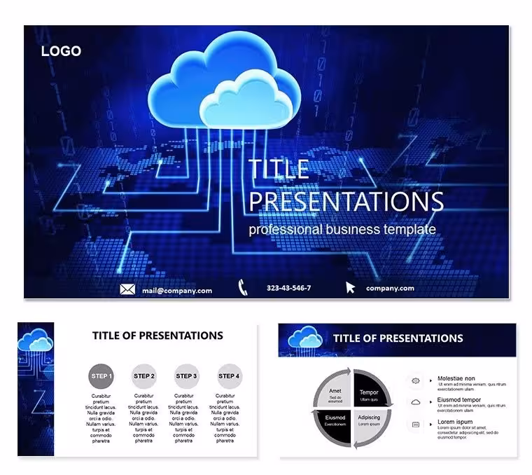 Internet Cloud Keynote: Innovative Slide Designs