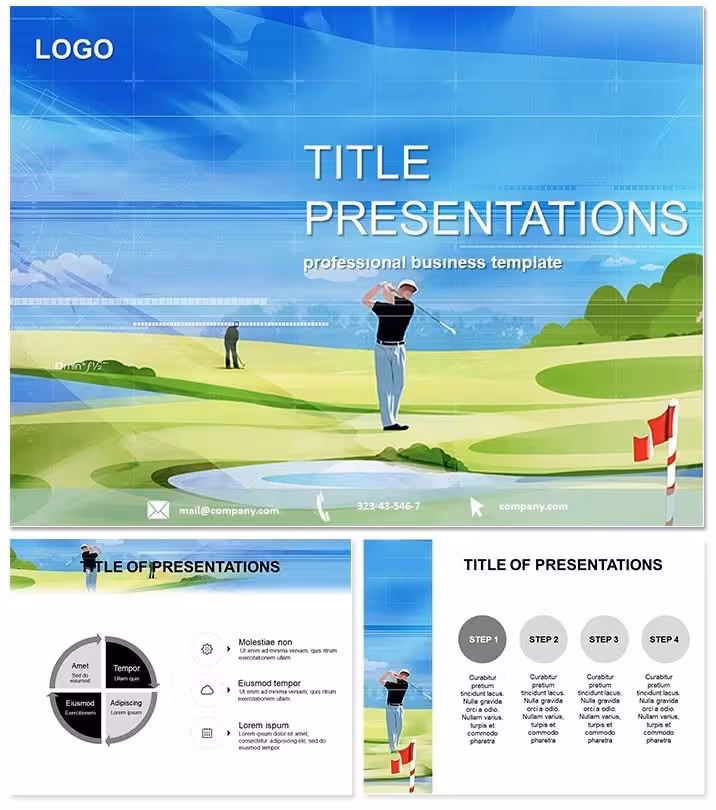 Golf Game PowerPoint Template
