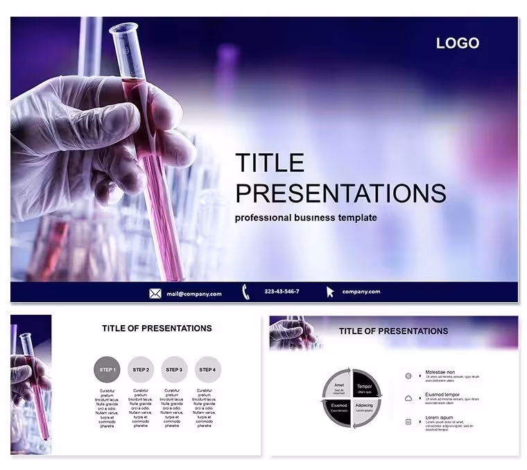 Ampoule Chemistry Keynote Template