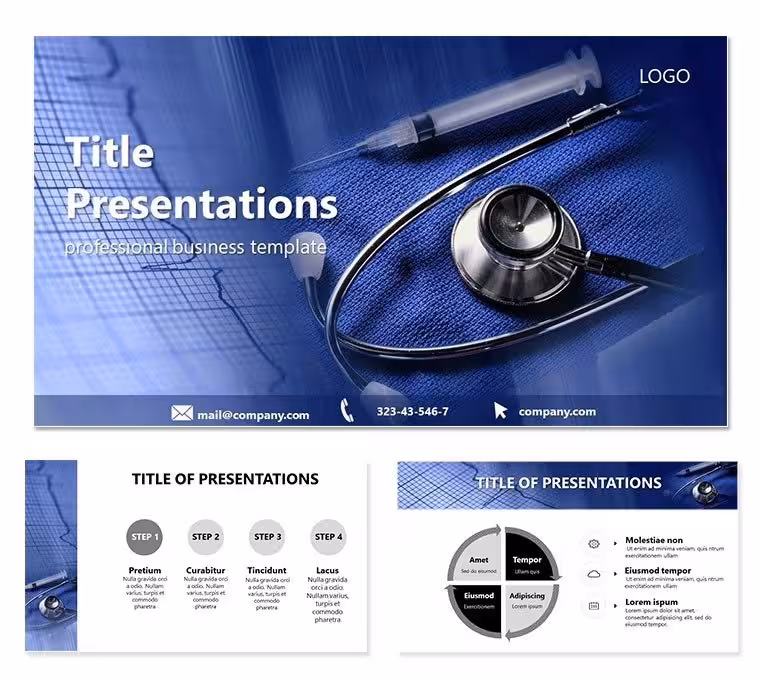 Healing Process Keynote Template: Visualizing Recovery`s Journey