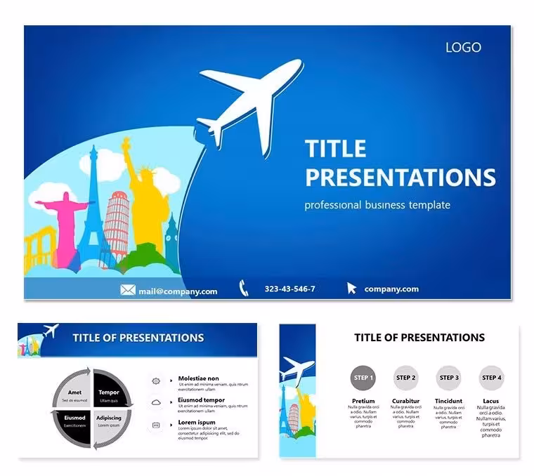 Travel Agency PowerPoint Template: Map Out Memorable Journeys