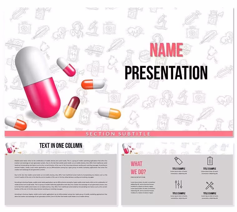 Contraception Pill Themes | Keynote templates