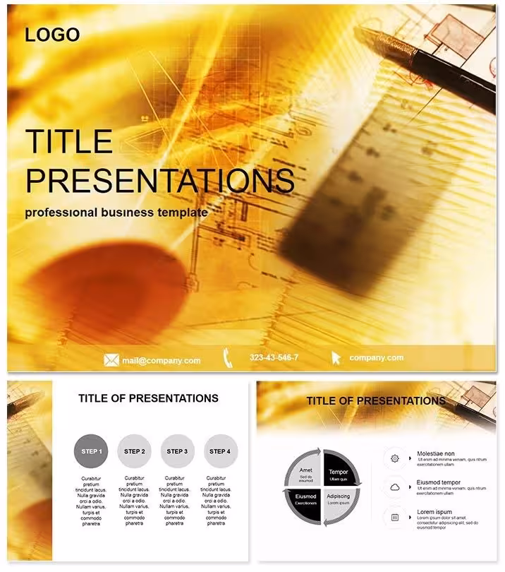 Architecture Project Keynote Blueprint