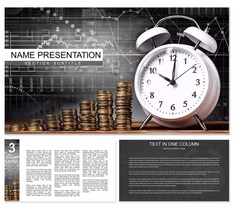 Business Hours Schedule Keynote Template - Editable KEY | ImagineLayout